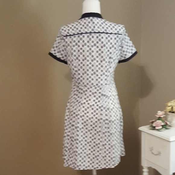 Jason Wu for Target Black White and Gray Geometric Shirt Dress‎ - Picture 4 of 6